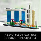 LEGO Architecture Skyline Collection Singapore Building Kit for Ages 16+ - FunCorp India
